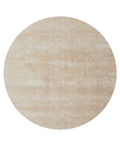 Viskoosimatto Ø180cm beige FLAVIA