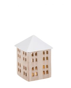 Joulutalo led-valot beige 15cm HEM