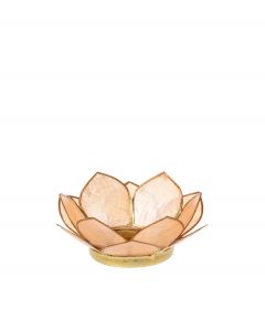 Tuikkukuppi lootus Ø11cm beige