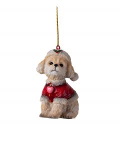 Joulukoriste koira 7,5cm