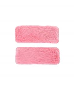 Hiussoljet 2kpl rosa FURRY