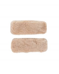 Hiussoljet 2kpl beige FURRY