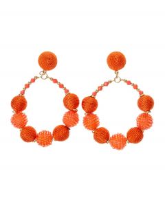 Korvakorut ORANGE BOBBLE