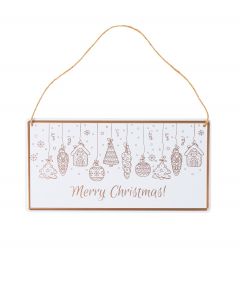 Seinäkoriste Merry Christmas 30cm
