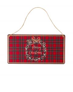 Seinäkoriste Merry Christmas 30x15