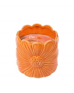 Tuoksukynttilä kukka oranssi 9cm