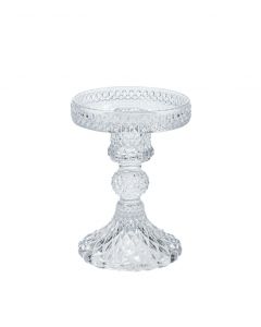 Kynttilänjalka lasia 11,5cm