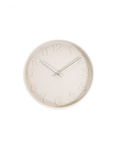 Seinäkello 30cm beige