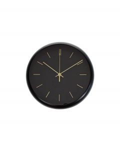 Seinäkello 30cm musta