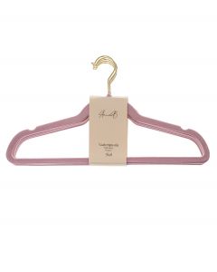 Vaateripustimet pinkki 5kpl