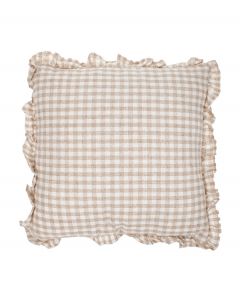 Tyyny beige ruutu 43x43cm