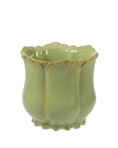 Ruukku vihreä 13,5x13,5x12,5cm