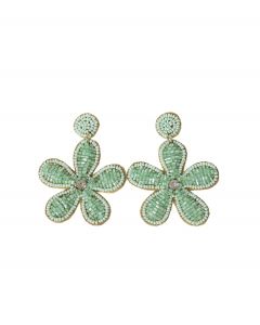 Korvakorut kukka vihreä