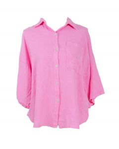 Pellavapaita vaaleanpunainen LINO