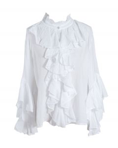 Paita valkoinen AURORA