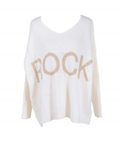 Neulepusero valkoinen ROCK