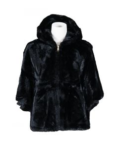 Tekoturkistakki musta M/L LAYLA