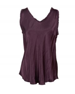 Satiinitoppi viininpunainen ANNIE