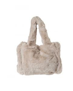 Tekoturkislaukku beige LILY