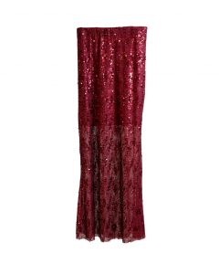 Paljettihame burgundi