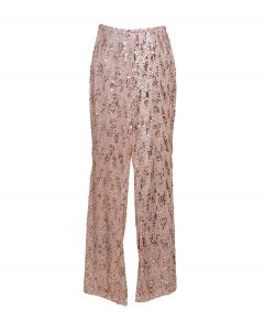 Paljettihousut champagne