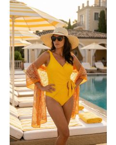 Uimapuku keltainen M LAGOON