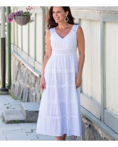 Mekko valkoinen XXL LUNA