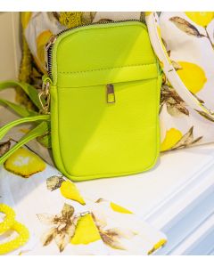 Pikkulaukku neonvihreä