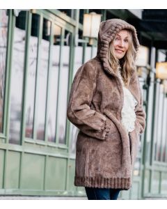 Tekoturkistakki v.ruskea S DORA