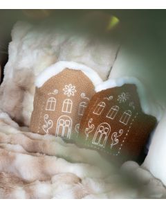 Tyyny piparkakkutalo 21,5x30cm