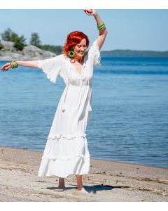 Mekko valkoinen CLARESSA