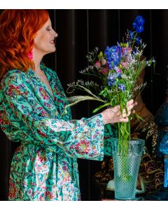 Kimono GREEN FLORAL
