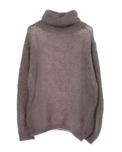 Mohair-pooloneule beige