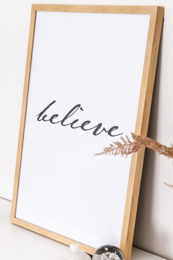 Taulu Believe 50x70cm DECO - Kuva 3