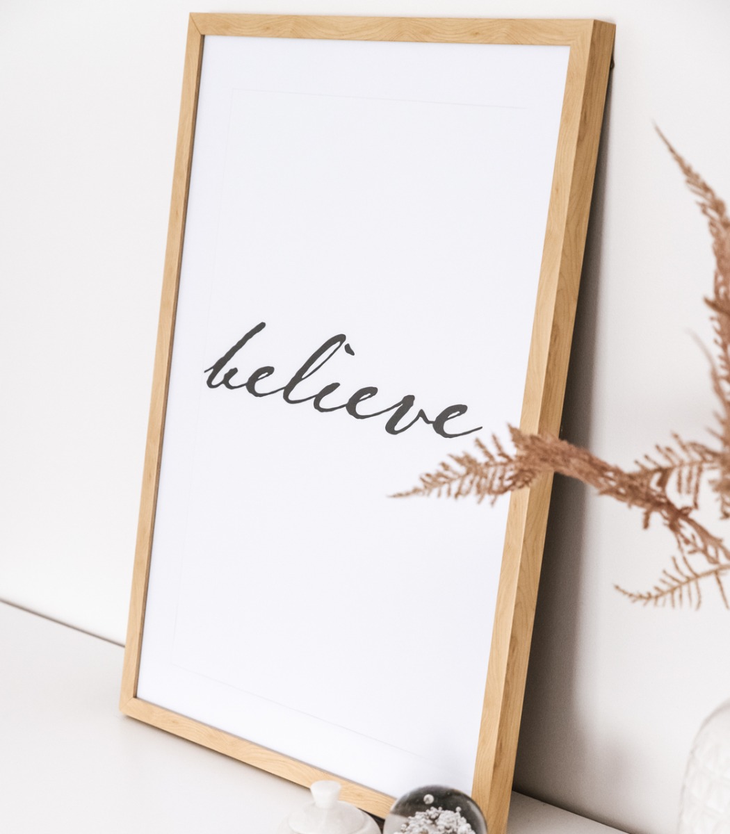 Taulu Believe 50x70cm DECO - Kuva 3