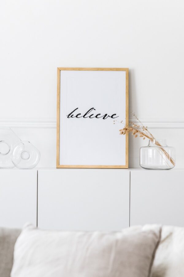 Taulu Believe 50x70cm DECO - Kuva 2