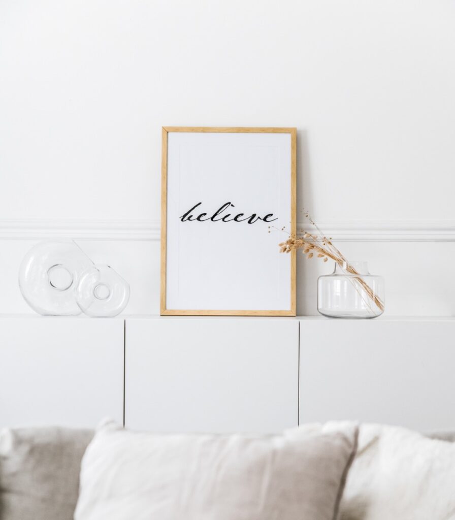 Taulu Believe 50x70cm DECO