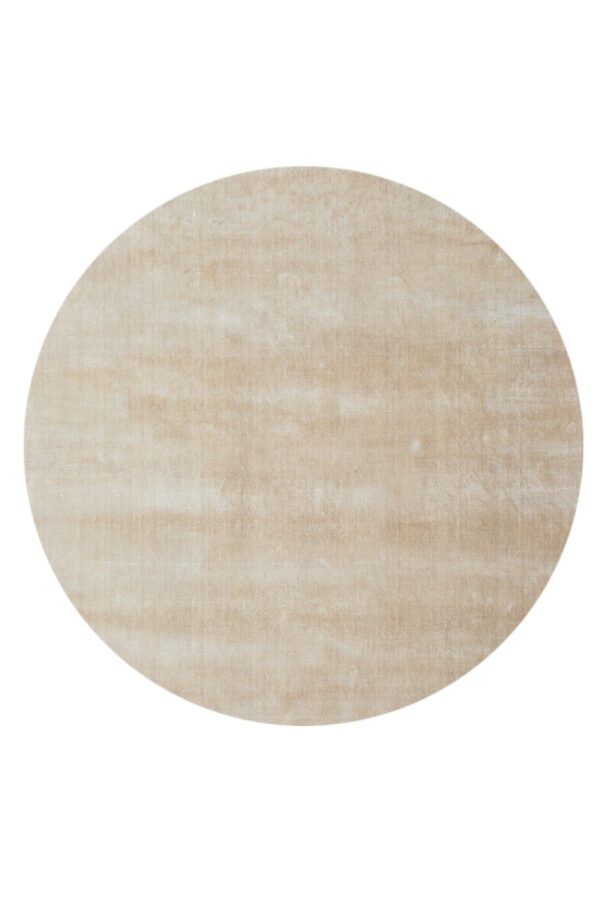 Viskoosimatto Ø135cm beige FLAVIA - Kuva 2