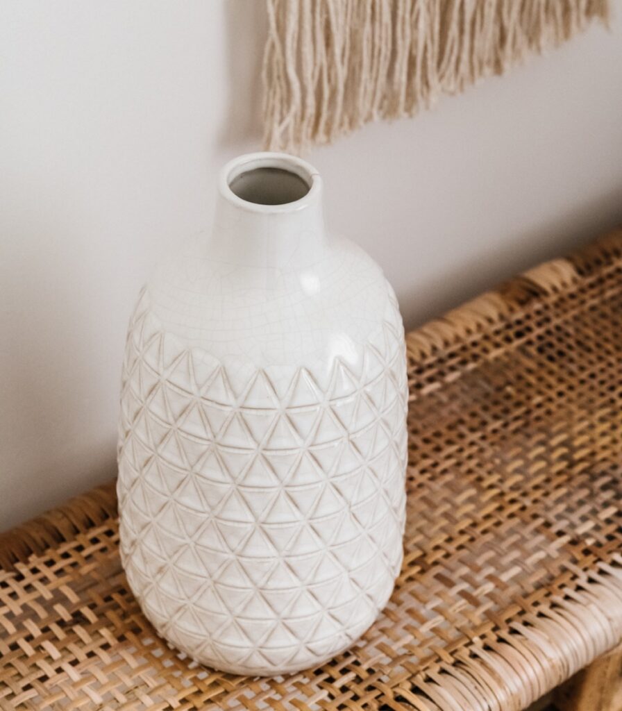 Vaasi 30cm valk. CERAMIC