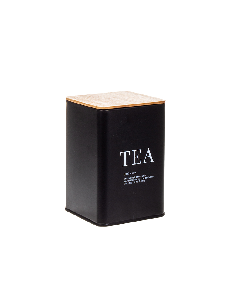 Peltipurkki Tea musta NORDIC HOME