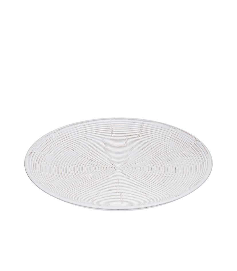 Koristelautanen 34cm valk AVA