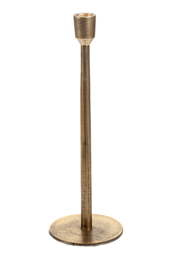 Kynttilänjalka 30cm kulta DELIA - Kuva 2