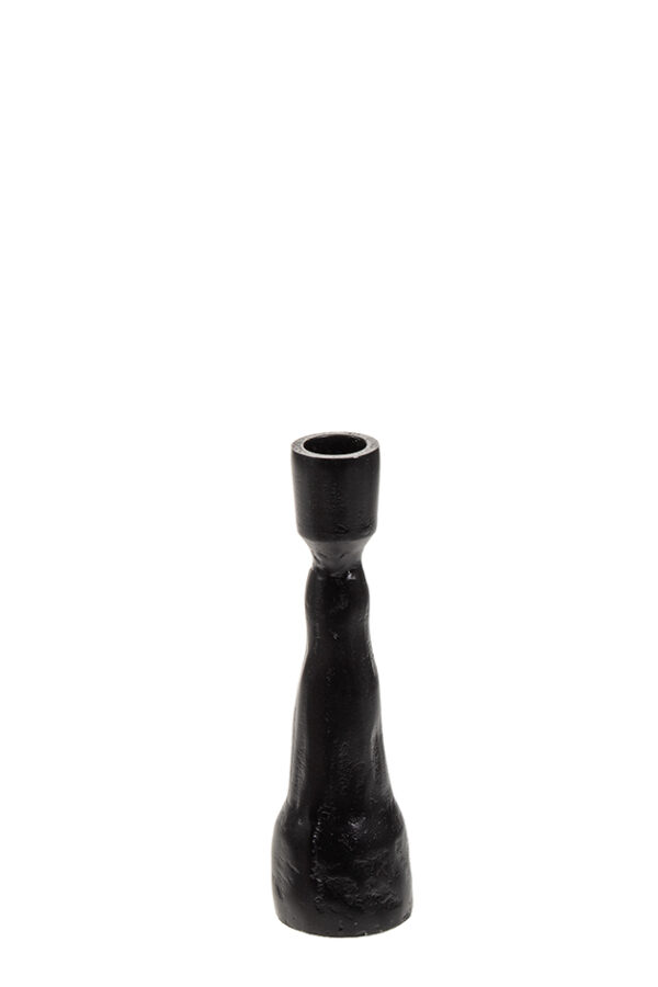 Kynttilänjalka 18cm musta NOIR - Kuva 2