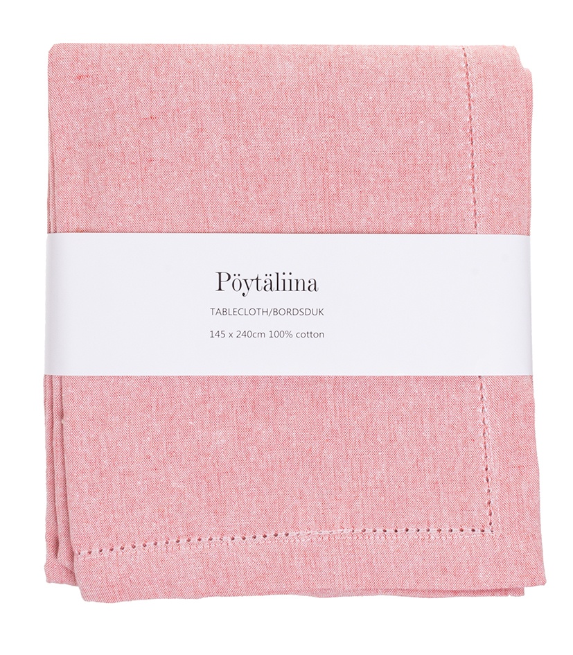 Pöytäliina 145x240cm rosa TESS