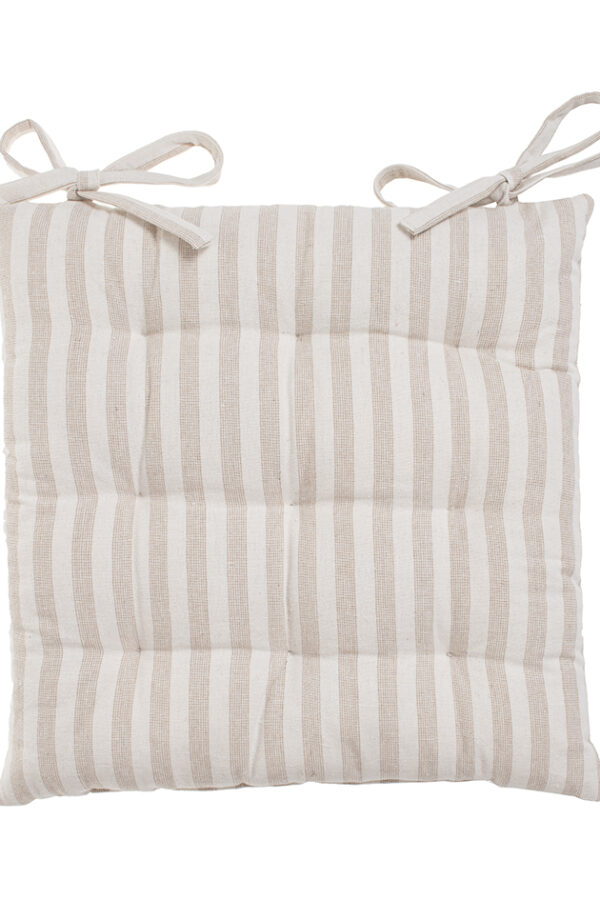 Istuintyyny 38x38cm beige  STRIPE - Kuva 2
