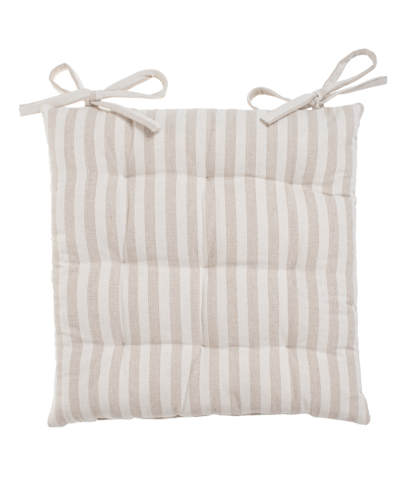 Istuintyyny 38x38cm beige  STRIPE