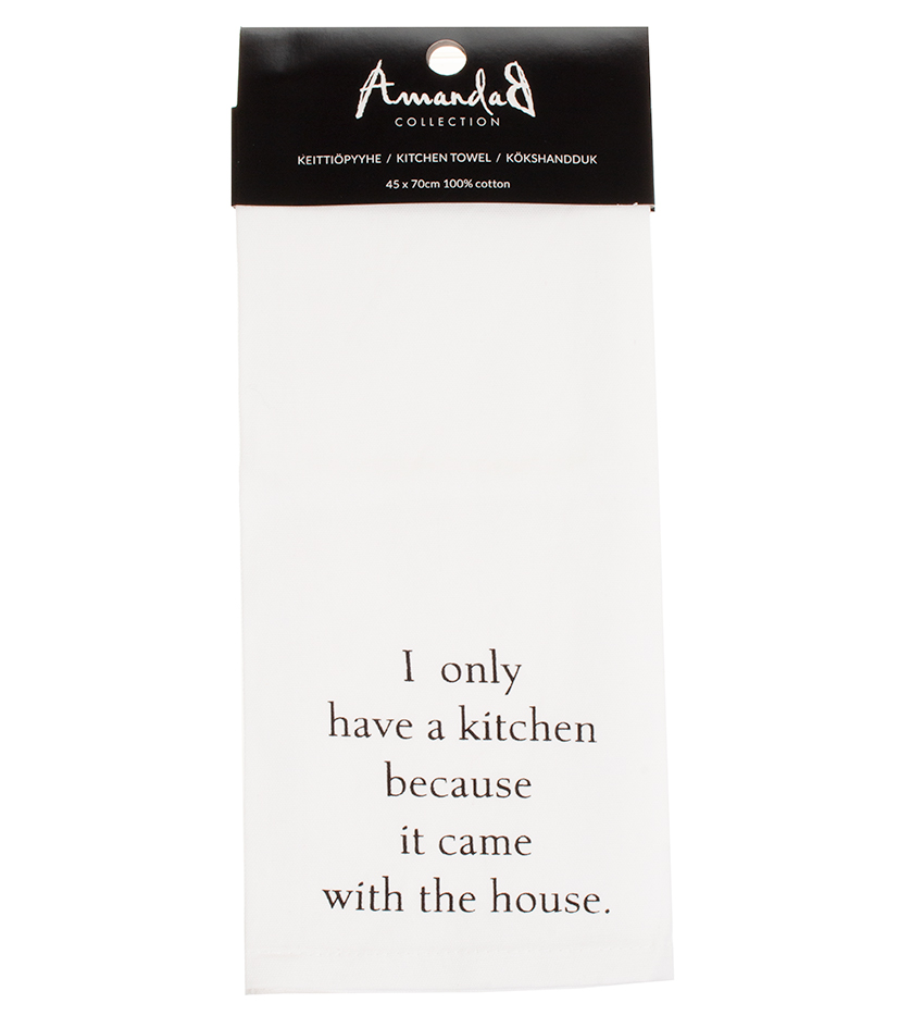 Keittiöpyyhe I only have kitchen