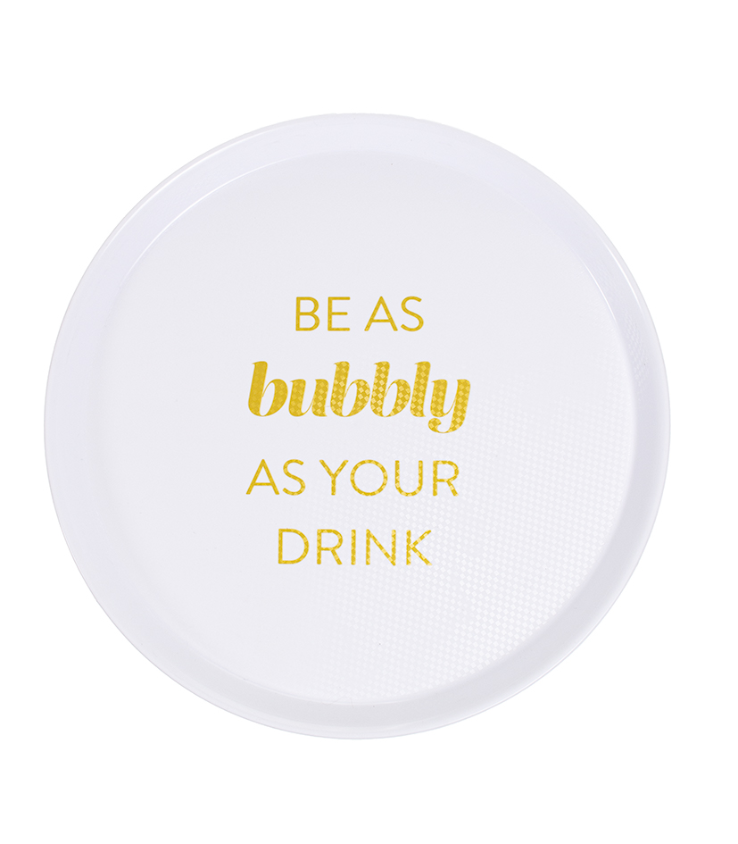 Tarjotin Ø35cm bubbly