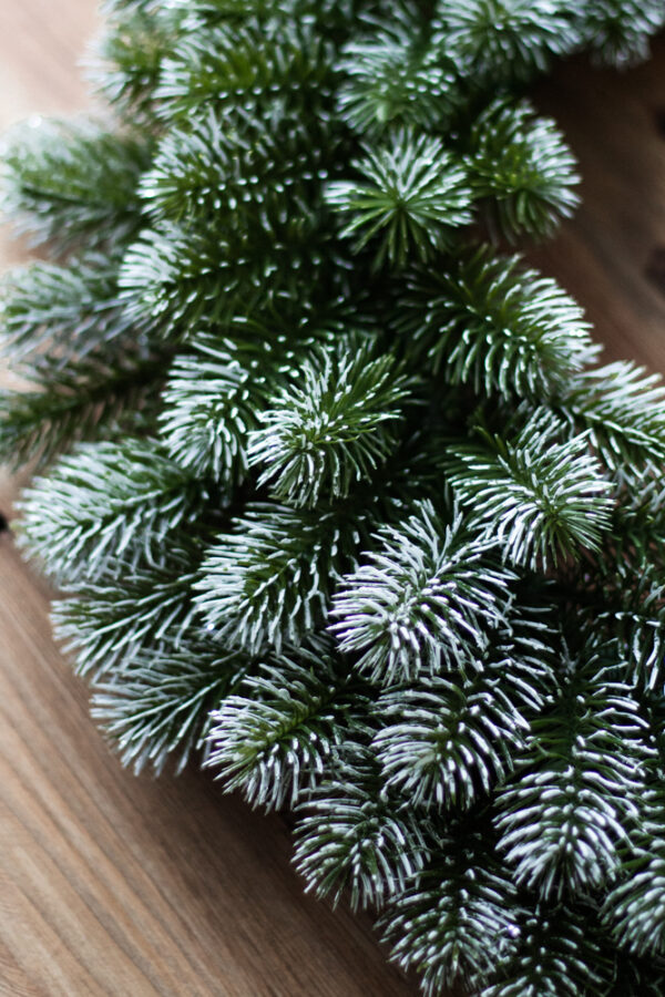 Huurrekranssi 60cm GREENERY - Kuva 3