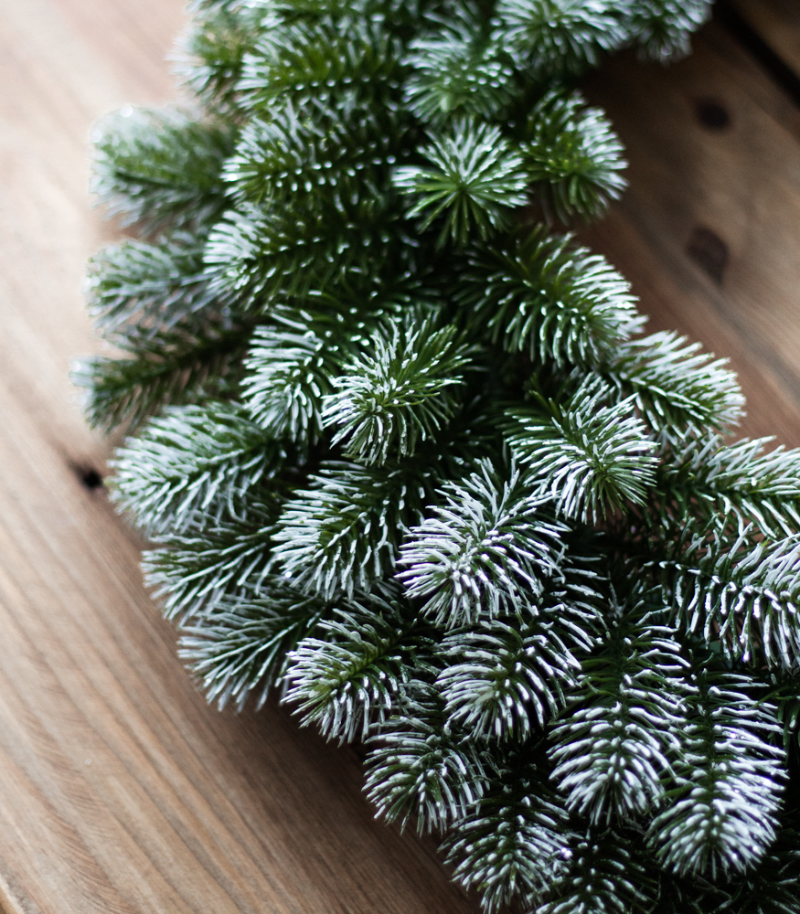 Huurrekranssi 60cm GREENERY